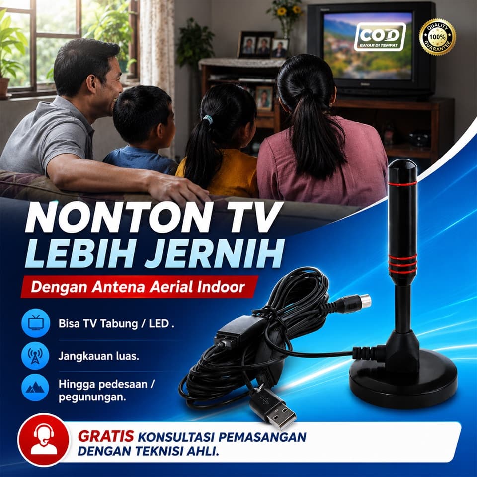 Antena TV Digital Aerial Indoor