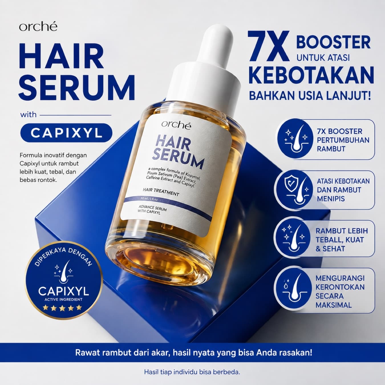 Rambut Menipis & Rontok di Usia 30+? Rawat Kembali dari Akarnya